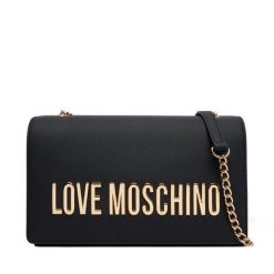 Torebka LOVE MOSCHINO. Czarne torebki klasyczne Love Moschino, bez wzorów, klasyczne, bez dodatków. Za 659.99 zł.