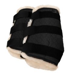 Buty przednie dla koni Werner Christ Horse. Białe buty treningowe WERNER CHRIST HORSE, bez wzorów, ze skóry, bez zapięcia, do jazdy konnej. Za 610.00 zł.