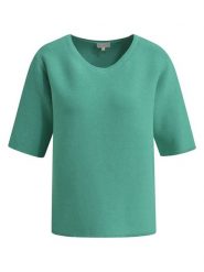 Milano Italy Sweter w kolorze zielonym rozmiar: L. Zielone swetry Milano Italy, l, bez wzorów, bez ramiączek. Za 173.99 zł.