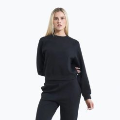 Bluza damska Pitbull Discovery Crewneck Sweatshirt. Czarne bluzy PITBULL, l, bez wzorów, z materiału, sportowe, bez ramiączek, bez kaptura. Za 199.99 zł.