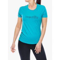 Koszulka szybkoschnąca damska Mountain Equipment Headpoint Skyline Tee. Zielone t-shirty sportowe MOUNTAIN EQUIPMENT, bez wzorów, bez ramiączek. Za 167.99 zł.