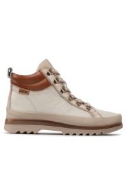 Pikolinos Botki W3W-8564C1 Beżowy. Brązowe botki Pikolinos, bez wzorów, ze skóry, bez obcasa, na płaskiej podeszwie, bez zapięcia. Za 629.99 zł.