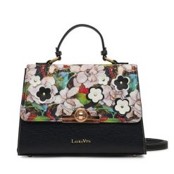 Torebka Laura Vita. Czarne torebki klasyczne LAURA VITA, bez wzorów, klasyczne, bez dodatków. Za 229.99 zł.