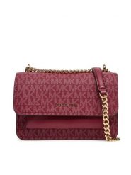 MICHAEL Michael Kors Torebka Claire 32R5GC7C1V Bordowy. Czerwone kopertówki MICHAEL Michael Kors, bez wzorów, ze skóry, wizytowe, bez dodatków. Za 809.99 zł.