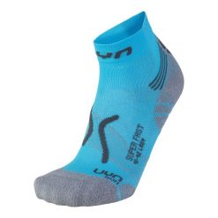 Skarpety do biegania LADY RUN SUPER FAST SOCKS r.37-38. Niebieskie skarpetki Uyn, bez wzorów. Za 84.99 zł.