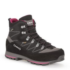 Buty trekkingowe damskie AKU Trekker Lite III GTX. Czarne buty trekkingowe Aku, bez zapięcia. Za 524.99 zł.