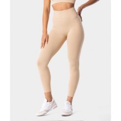 Legginsy bezszwowe damskie Simply Seamless Carpatree. Brązowe legginsy Carpatree, bez wzorów, sportowe. Za 119.99 zł.