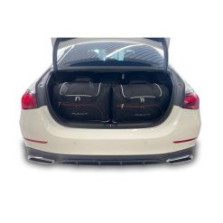 Torby Do Bagażnika Mercedes-Benz E Limousine 2023+ 5Szt Kjust. Czarne torby podróżne KJUST, bez wzorów. Za 1,642.00 zł.