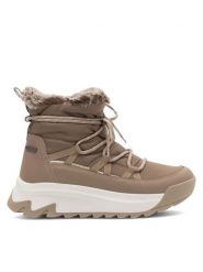 Go Soft Śniegowce VS22W019-1 Beżowy. Brązowe śniegowce GO SOFT, bez wzorów, z materiału, bez zapięcia. Za 199.99 zł.