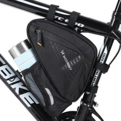 Torba rowerowa Wozinsky 1,5L pod ramę. Czarne torby sportowe Wozinsky, bez wzorów, z materiału. Za 115.60 zł.