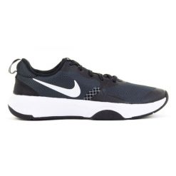 Buty Nike City Rep Tr DA1351-002 czarne. Czarne buty treningowe bez wzorów, z gumy, bez zapięcia, na fitness i siłownię. Za 312.50 zł.