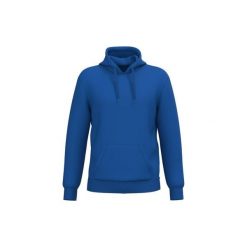 Bluza z kapturem Kariban. Niebieskie bluzy z kapturem KARIBAN, xl, bez wzorów, z bawełny, z kapturem. Za 194.50 zł.
