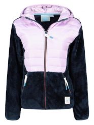 Geographical Norway Kurtka polarowa "Typologie" w kolorze granatowo-lawendowym rozmiar: L. Niebieskie kurtki Geographical Norway, l, bez wzorów, z polaru, bez kaptura. Za 165.31 zł.