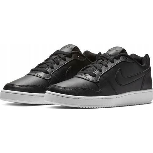 Buty do chodzenia damskie Nike Wmns Ebernon Low. Czarne buty treningowe Nike, bez wzorów, z gumy, bez zapięcia, do koszykówki. Za 356.00 zł.