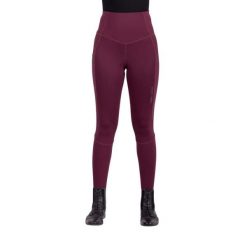 Damskie legginsy jeździeckie z pełną przyczepnością Euro-Star Breez Summer. Czerwone legginsy sportowe EURO-STAR, bez wzorów, do jazdy konnej. Za 339.75 zł.