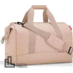 Torba Allrounder Twist L beżowa. Brązowe torby podróżne Reisenthel, bez wzorów. Za 279.00 zł.