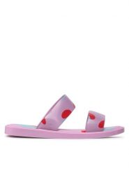 Melissa Klapki Bubble Disney Prince 33533 Różowy. Czerwone klapki Melissa, bez wzorów, z tworzywa sztucznego, bez obcasa, bez zapięcia. Za 219.99 zł.