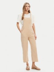 Billabong Ogrodniczki ABJWD00686 Beżowy Regular Fit. Brązowe spodnie materiałowe Billabong, bez wzorów, z bawełny. Za 239.99 zł.