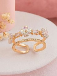 Lodie Silver Pierścionek z cyrkoniami rozmiar: onesize. Szare pierścionki Lodie Silver, z cyrkonią, z mosiądzu. Za 30.99 zł.