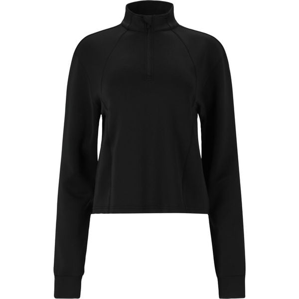 Damski polar 1/4 zip Athlecia Ayanda. Czarne bluzy z polaru Athlecia, bez wzorów, z polaru, trekkingowe. Za 240.00 zł.