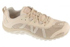 Buty trekkingowe damskie, Maipo Explorer Aerosport. Brązowe trekkingi Merrell, bez wzorów, z materiału, przed kostkę, bez zapięcia, trekkingowe. Za 399.99 zł.