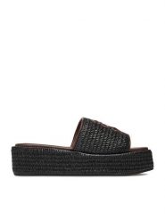 Nine West Espadryle EO-259-8201 Czarny. Czarne espadryle Nine West, bez wzorów, z syntetyku, bez obcasa. Za 279.99 zł.