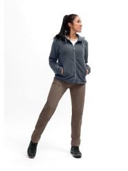 Maier Sports Kurtka polarowa "Racka" w kolorze granatowym rozmiar: 44. Niebieskie kurtki Maier Sports, bez wzorów, z polaru, bez kaptura. Za 170.47 zł.