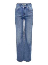 ONLY Dżinsy - Regular fit - w kolorze niebieskim rozmiar: W30/L32. Niebieskie jeansy ONLY, l, z aplikacjami, klasyczne, z podwyższonym stanem. Za 101.47 zł.