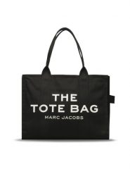 Marc Jacobs Torebka M0016156 Czarny. Czarne shopper bag Marc Jacobs, bez wzorów, z materiału, bez dodatków. Za 879.99 zł.