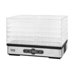 Suszarka do grzybów, warzyw, owoców, 400W, 5 sit, wyświetlacz, termoobieg, TEESA. Lokówki Teesa. Za 103.99 zł.