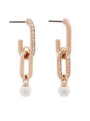 Swarovski Kolczyki Constella 5728585 Różowe złoto. Czerwone kolczyki Swarovski, metalowe. Za 419.99 zł.