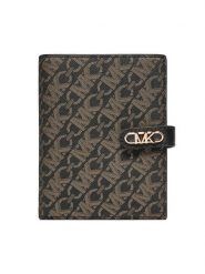MICHAEL Michael Kors Duży Portfel Damski 32F4G8EF6O Czarny. Czarne portfele MICHAEL Michael Kors, bez wzorów, ze skóry. Za 419.99 zł.