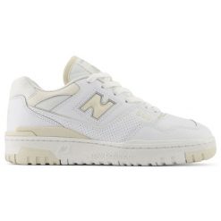 Buty New Balance BBW550BK białe. Białe buty treningowe bez wzorów, z materiału, bez zapięcia. Za 731.41 zł.