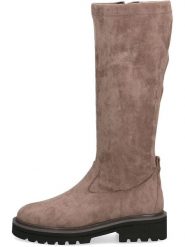 Caprice Kozaki w kolorze szarobrązowym rozmiar: 39. Brązowe kozaki Caprice, na zimę, bez wzorów, bez obcasa, na obcasie, bez zapięcia. Za 184.46 zł.