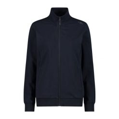 Damska bluza dresowa CMP. Zielone bluzy CMP, bez wzorów, z bawełny, bez ramiączek, bez kaptura. Za 245.30 zł.