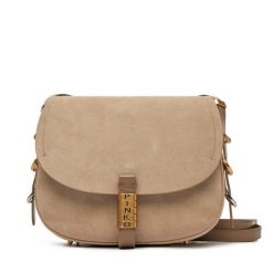 Torebka PINKO. Brązowe listonoszki Pinko, bez wzorów, bez dodatków. Za 2,099.00 zł.