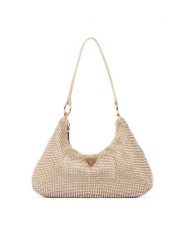 Guess Torebka Jewels HWEG22 48720 Złoty. Żółte torebki klasyczne Guess, z aplikacjami, z materiału, bez dodatków. Za 544.99 zł.