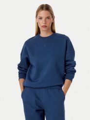 Reebok Bluza Reebok x Ewa Chodakowska RK25978CCW Granatowy Regular Fit. Niebieskie bluzy Reebok, xs, bez wzorów, z bawełny, bez ramiączek, bez kaptura. Za 179.99 zł.