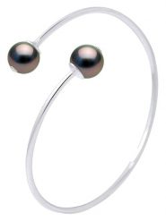 ATELIERS SAINT GERMAIN Srebrna bransoletka z perłami Tahiti rozmiar: onesize. Szare bransoletki ATELIERS SAINT GERMAIN, z perłą, srebrne. Za 1,304.99 zł.