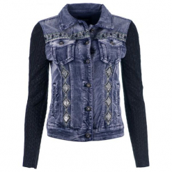 Desigual Kurtka Damska Silver 40 Niebieska. Kurtki marki Desigual. W wyprzedaży za 453.00 zł.