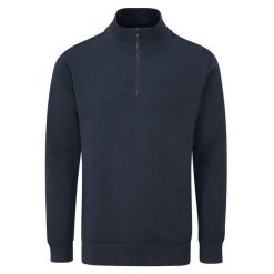 Bluza Rozpinana Unisex Dla Dorosłych. Niebieskie bluzy MANTIS, bez wzorów, bez ramiączek, bez kaptura. Za 183.99 zł.