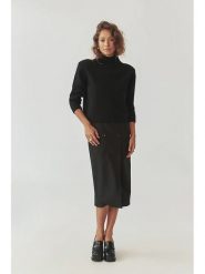 TATUUM Sweter "Malmana 1" w kolorze czarnym rozmiar: L. Czarne swetry Tatuum, l, bez wzorów, z wełny, bez ramiączek. Za 316.99 zł.