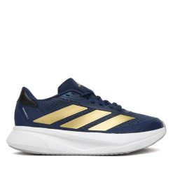Buty do biegania adidas. Niebieskie buty do biegania adidas, bez wzorów, bez zapięcia, do biegania. Za 279.99 zł.