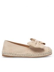 DeeZee Espadryle KL601-69 Beżowy. Brązowe espadryle DeeZee, bez wzorów, z materiału, bez obcasa. Za 99.99 zł.
