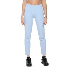 Bluza z bawełna z kieszenie na co dzień na siłownię. Niebieskie bluzy LEONE 1947 APPAREL, bez wzorów, z bawełny, bez kaptura, na fitness i siłownię. W wyprzedaży za 112.15 zł.