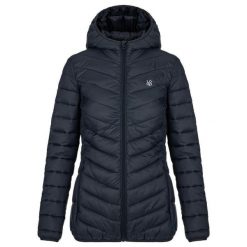 Kurtka damska Loap Irmania pikowana, wodoodporna, ciemnoszara, S. Szare kurtki LOF, s, bez wzorów, z puchu, bez kaptura. Za 261.99 zł.