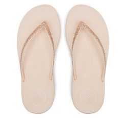 Japonki FitFlop. Czerwone japonki FitFlop, bez wzorów. Za 139.99 zł.