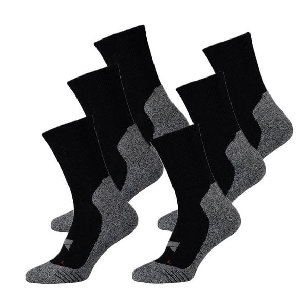 Skarpetki turystyczne Xtreme 6-pack Multi Czarny. Czarne skarpetki XTREME SOCKSWEAR, bez wzorów. W wyprzedaży za 199.42 zł.