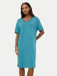 Triumph Koszula nocna Timeless Sensuality 10222628 Turkusowy Relaxed Fit. Niebieskie koszule nocne Triumph, bez wzorów, z lyocellu, bez ramiączek. Za 109.00 zł.