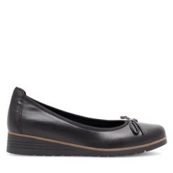 Baleriny Lasocki. Czarne baleriny Lasocki, bez wzorów, bez obcasa, bez zapięcia. Za 169.99 zł.